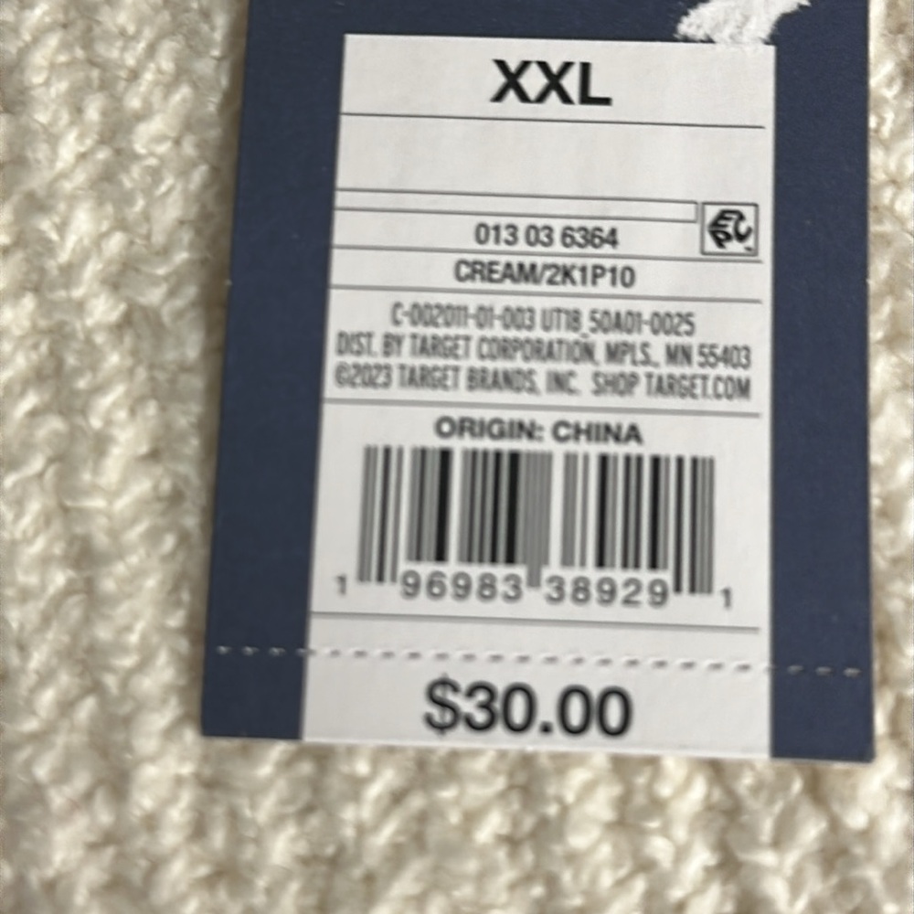 Universal Thread Cream Knit Skirt XXL NWT - Picture 5 of 5